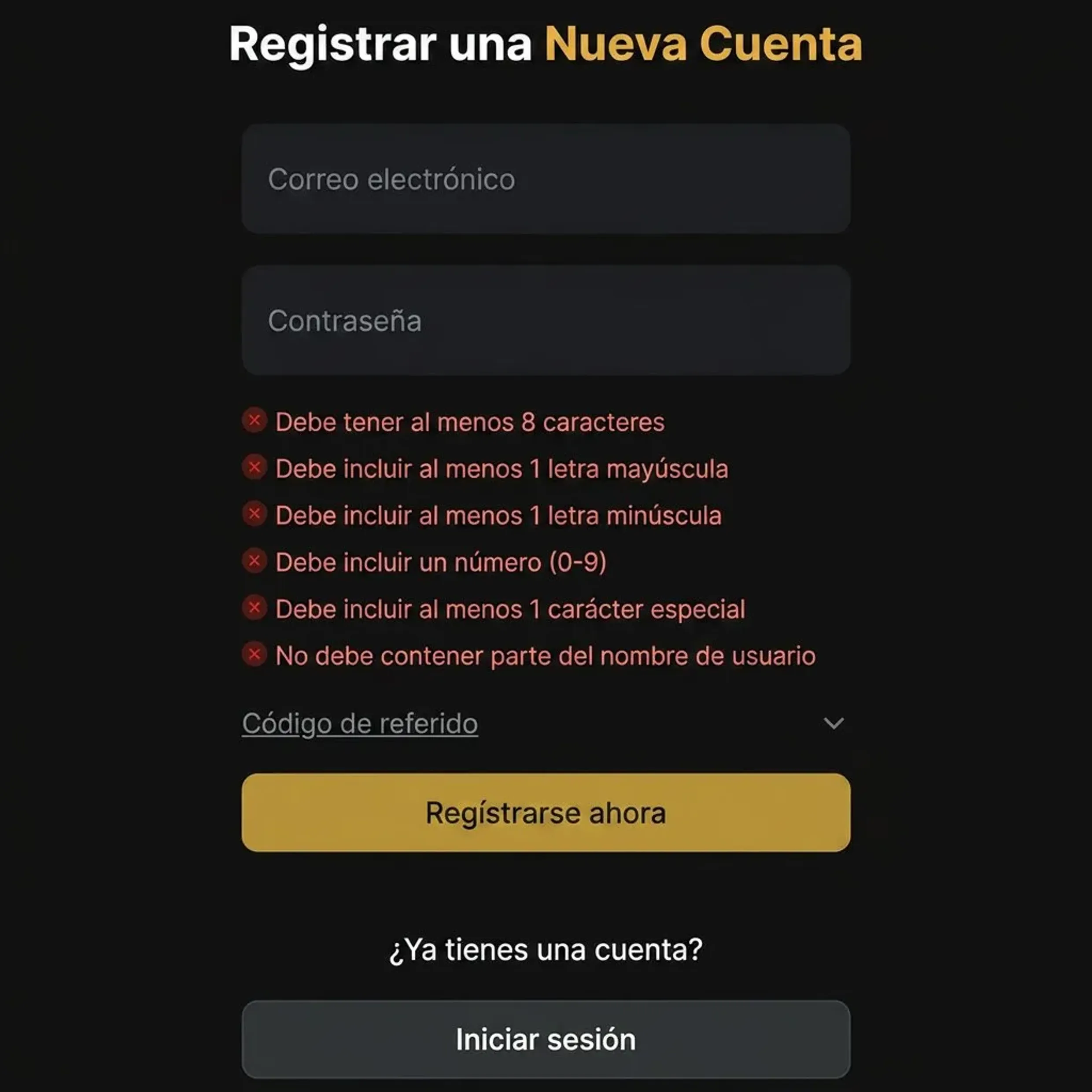Sign up